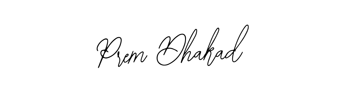 Use a signature maker to create a handwritten signature online. With this signature software, you can design (Bearetta-2O07w) your own signature for name Prem Dhakad. Prem Dhakad signature style 12 images and pictures png