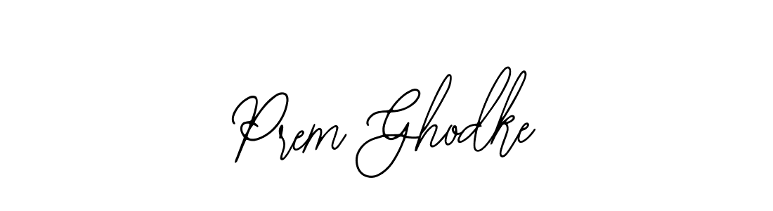 Make a beautiful signature design for name Prem Ghodke. With this signature (Bearetta-2O07w) style, you can create a handwritten signature for free. Prem Ghodke signature style 12 images and pictures png