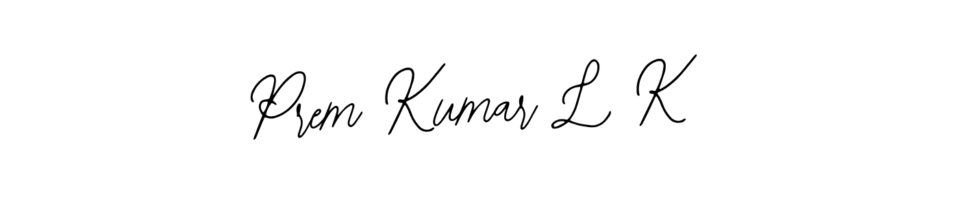 Make a beautiful signature design for name Prem Kumar L K. Use this online signature maker to create a handwritten signature for free. Prem Kumar L K signature style 12 images and pictures png