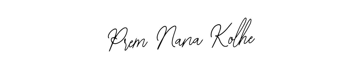It looks lik you need a new signature style for name Prem Nana Kolhe. Design unique handwritten (Bearetta-2O07w) signature with our free signature maker in just a few clicks. Prem Nana Kolhe signature style 12 images and pictures png