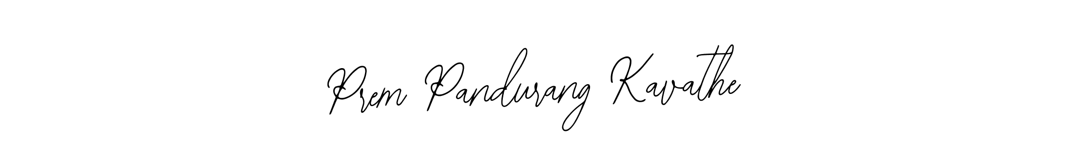 Create a beautiful signature design for name Prem Pandurang Kavathe. With this signature (Bearetta-2O07w) fonts, you can make a handwritten signature for free. Prem Pandurang Kavathe signature style 12 images and pictures png