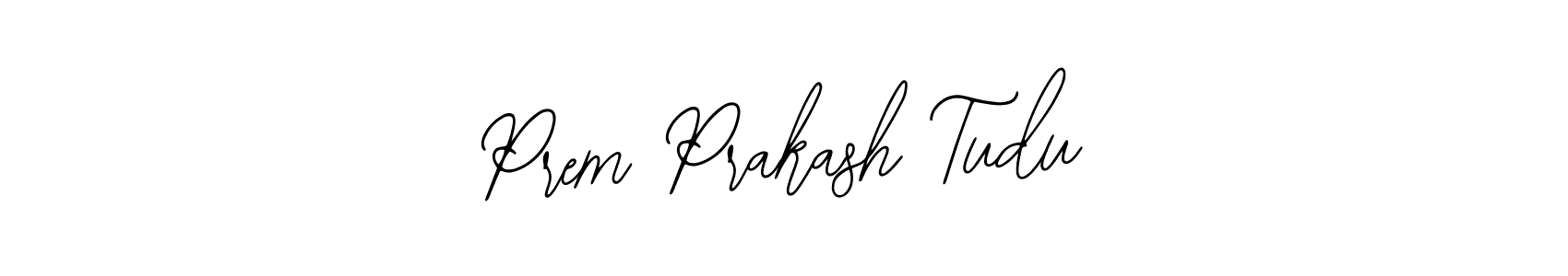 Design your own signature with our free online signature maker. With this signature software, you can create a handwritten (Bearetta-2O07w) signature for name Prem Prakash Tudu. Prem Prakash Tudu signature style 12 images and pictures png