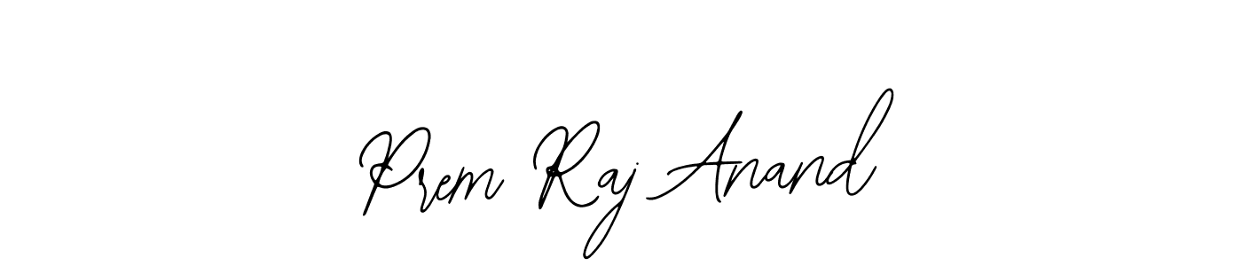 This is the best signature style for the Prem Raj Anand name. Also you like these signature font (Bearetta-2O07w). Mix name signature. Prem Raj Anand signature style 12 images and pictures png
