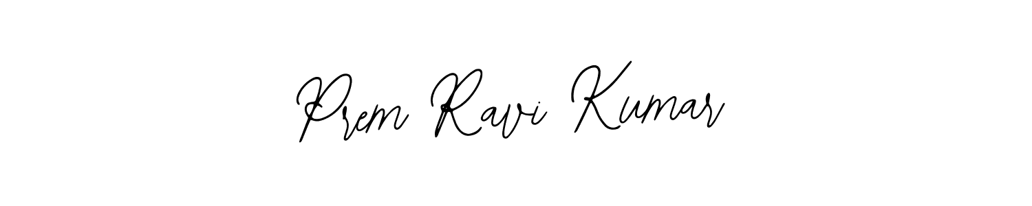 Make a beautiful signature design for name Prem Ravi Kumar. With this signature (Bearetta-2O07w) style, you can create a handwritten signature for free. Prem Ravi Kumar signature style 12 images and pictures png