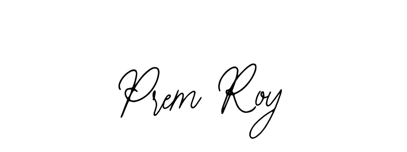 Bearetta-2O07w is a professional signature style that is perfect for those who want to add a touch of class to their signature. It is also a great choice for those who want to make their signature more unique. Get Prem Roy name to fancy signature for free. Prem Roy signature style 12 images and pictures png
