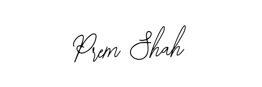 Design your own signature with our free online signature maker. With this signature software, you can create a handwritten (Bearetta-2O07w) signature for name Prem Shah. Prem Shah signature style 12 images and pictures png