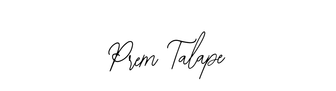 Bearetta-2O07w is a professional signature style that is perfect for those who want to add a touch of class to their signature. It is also a great choice for those who want to make their signature more unique. Get Prem Talape name to fancy signature for free. Prem Talape signature style 12 images and pictures png