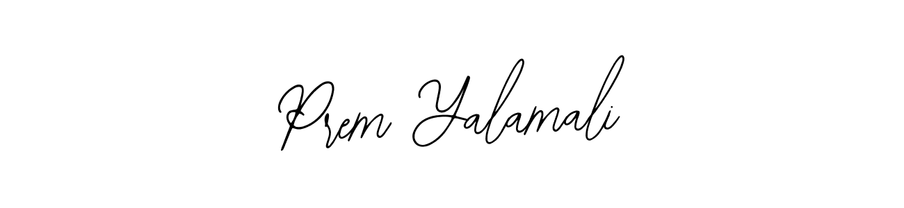 Make a beautiful signature design for name Prem Yalamali. With this signature (Bearetta-2O07w) style, you can create a handwritten signature for free. Prem Yalamali signature style 12 images and pictures png