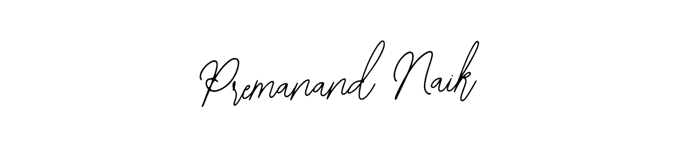 Use a signature maker to create a handwritten signature online. With this signature software, you can design (Bearetta-2O07w) your own signature for name Premanand Naik. Premanand Naik signature style 12 images and pictures png