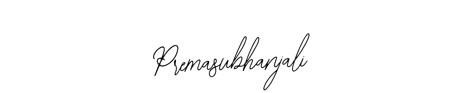 It looks lik you need a new signature style for name Premasubhanjali. Design unique handwritten (Bearetta-2O07w) signature with our free signature maker in just a few clicks. Premasubhanjali signature style 12 images and pictures png