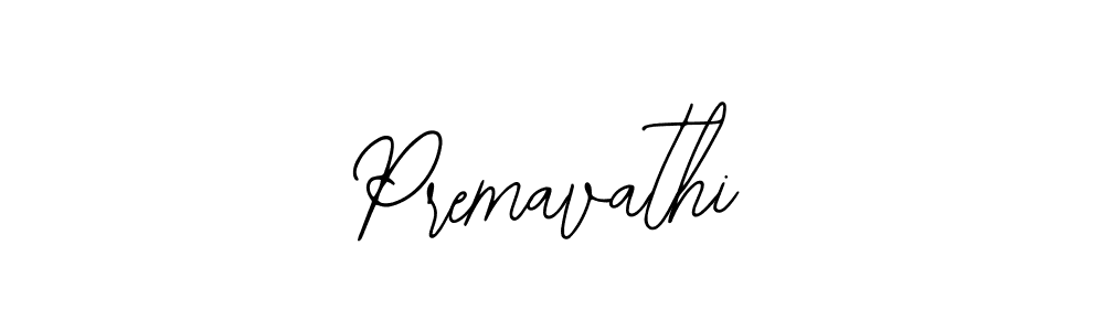 Design your own signature with our free online signature maker. With this signature software, you can create a handwritten (Bearetta-2O07w) signature for name Premavathi. Premavathi signature style 12 images and pictures png