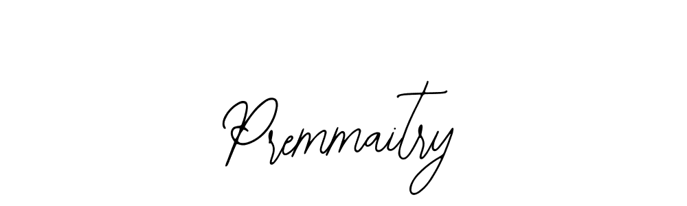 Make a beautiful signature design for name Premmaitry. With this signature (Bearetta-2O07w) style, you can create a handwritten signature for free. Premmaitry signature style 12 images and pictures png