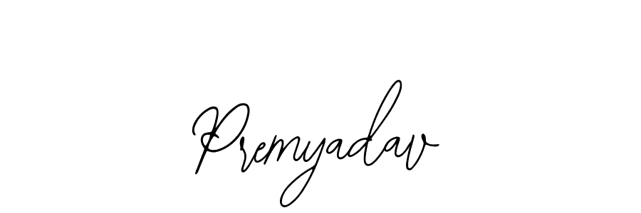 The best way (Bearetta-2O07w) to make a short signature is to pick only two or three words in your name. The name Premyadav include a total of six letters. For converting this name. Premyadav signature style 12 images and pictures png