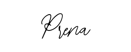 Use a signature maker to create a handwritten signature online. With this signature software, you can design (Bearetta-2O07w) your own signature for name Prena. Prena signature style 12 images and pictures png