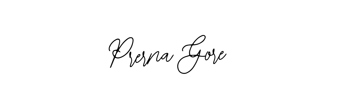 Use a signature maker to create a handwritten signature online. With this signature software, you can design (Bearetta-2O07w) your own signature for name Prerna Gore. Prerna Gore signature style 12 images and pictures png