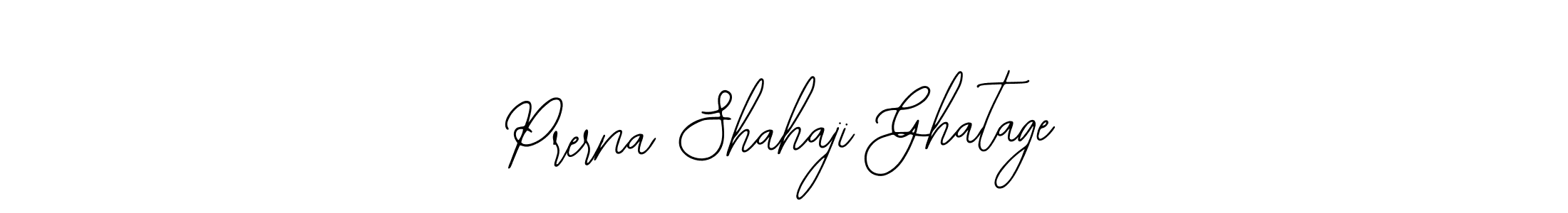 Create a beautiful signature design for name Prerna Shahaji Ghatage. With this signature (Bearetta-2O07w) fonts, you can make a handwritten signature for free. Prerna Shahaji Ghatage signature style 12 images and pictures png