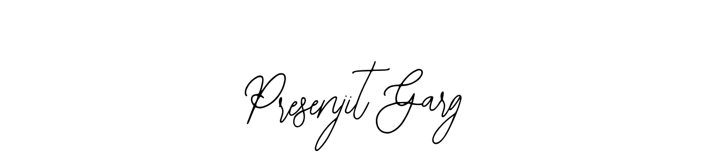 Presenjit Garg stylish signature style. Best Handwritten Sign (Bearetta-2O07w) for my name. Handwritten Signature Collection Ideas for my name Presenjit Garg. Presenjit Garg signature style 12 images and pictures png