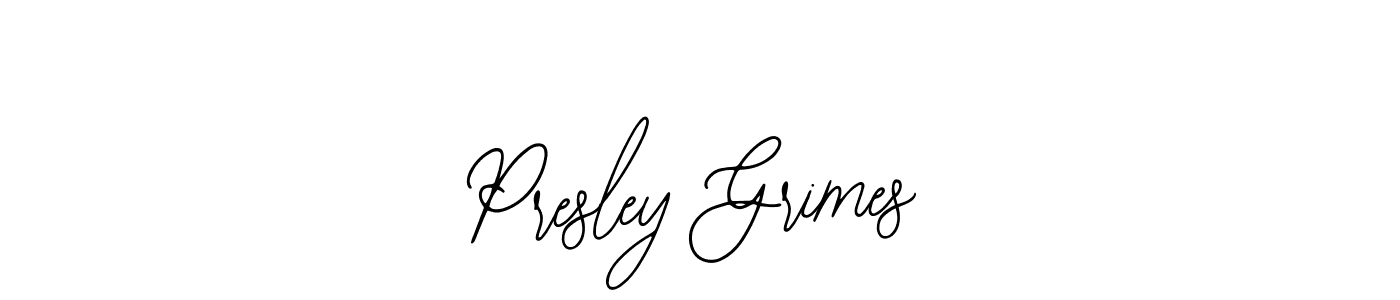 Best and Professional Signature Style for Presley Grimes. Bearetta-2O07w Best Signature Style Collection. Presley Grimes signature style 12 images and pictures png