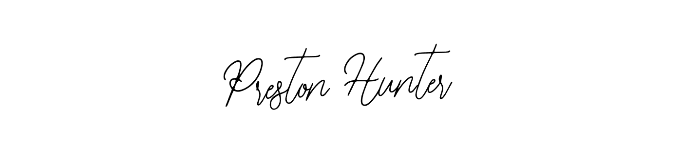Best and Professional Signature Style for Preston Hunter. Bearetta-2O07w Best Signature Style Collection. Preston Hunter signature style 12 images and pictures png
