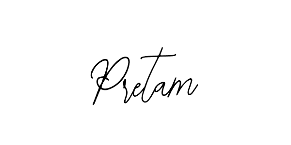 Similarly Bearetta-2O07w is the best handwritten signature design. Signature creator online .You can use it as an online autograph creator for name Pretam. Pretam signature style 12 images and pictures png