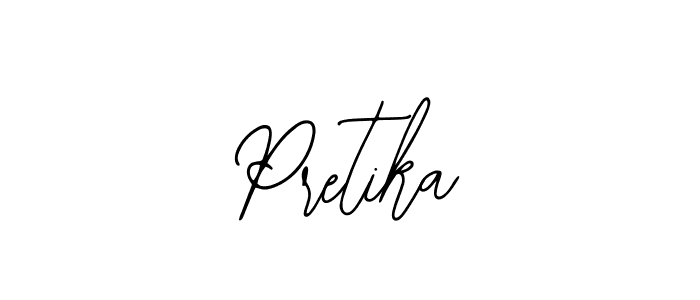 Also we have Pretika name is the best signature style. Create professional handwritten signature collection using Bearetta-2O07w autograph style. Pretika signature style 12 images and pictures png