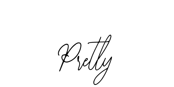 Design your own signature with our free online signature maker. With this signature software, you can create a handwritten (Bearetta-2O07w) signature for name Pretly. Pretly signature style 12 images and pictures png