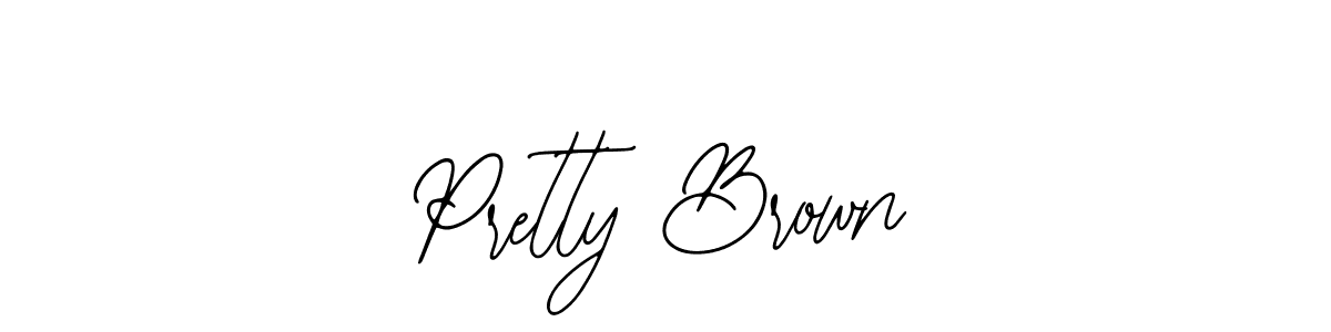 Bearetta-2O07w is a professional signature style that is perfect for those who want to add a touch of class to their signature. It is also a great choice for those who want to make their signature more unique. Get Pretty Brown name to fancy signature for free. Pretty Brown signature style 12 images and pictures png