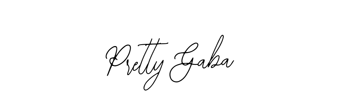 Make a beautiful signature design for name Pretty Gaba. Use this online signature maker to create a handwritten signature for free. Pretty Gaba signature style 12 images and pictures png