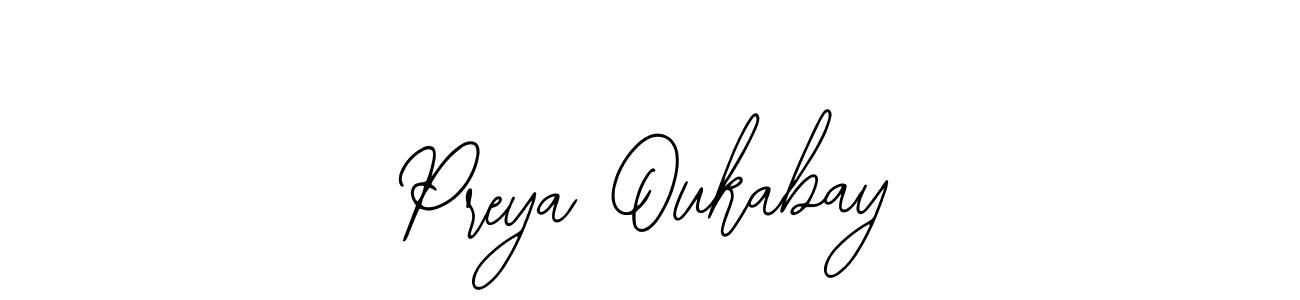 Make a short Preya Oukabay signature style. Manage your documents anywhere anytime using Bearetta-2O07w. Create and add eSignatures, submit forms, share and send files easily. Preya Oukabay signature style 12 images and pictures png