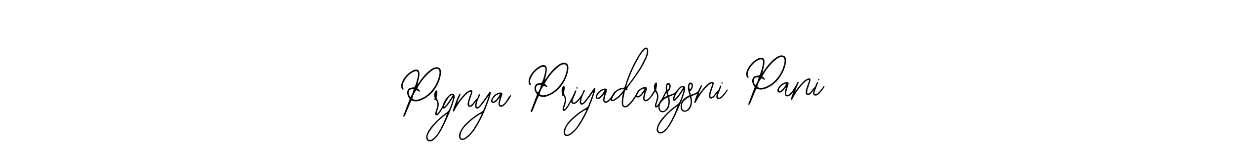 Use a signature maker to create a handwritten signature online. With this signature software, you can design (Bearetta-2O07w) your own signature for name Prgnya Priyadarsgsni Pani. Prgnya Priyadarsgsni Pani signature style 12 images and pictures png