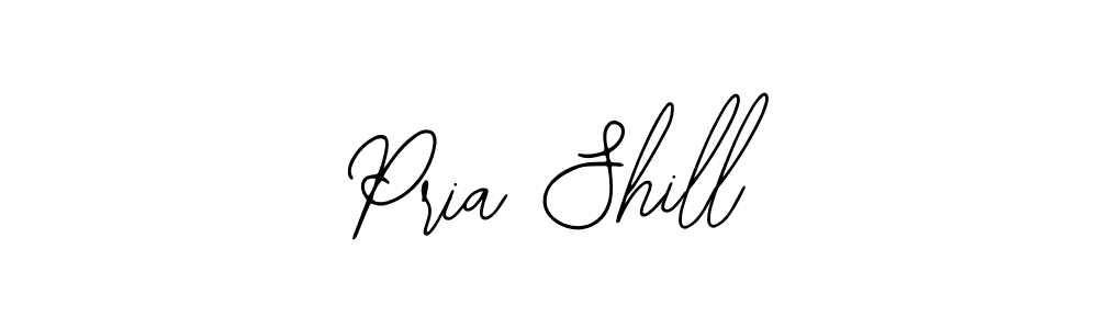 Create a beautiful signature design for name Pria Shill. With this signature (Bearetta-2O07w) fonts, you can make a handwritten signature for free. Pria Shill signature style 12 images and pictures png