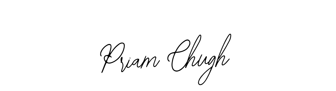 How to Draw Priam Chugh signature style? Bearetta-2O07w is a latest design signature styles for name Priam Chugh. Priam Chugh signature style 12 images and pictures png