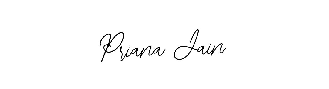 Make a beautiful signature design for name Priana Jain. With this signature (Bearetta-2O07w) style, you can create a handwritten signature for free. Priana Jain signature style 12 images and pictures png