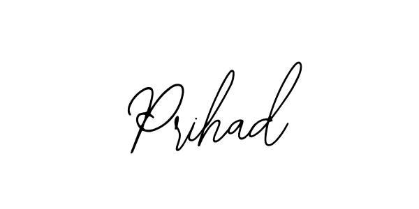 Also You can easily find your signature by using the search form. We will create Prihad name handwritten signature images for you free of cost using Bearetta-2O07w sign style. Prihad signature style 12 images and pictures png