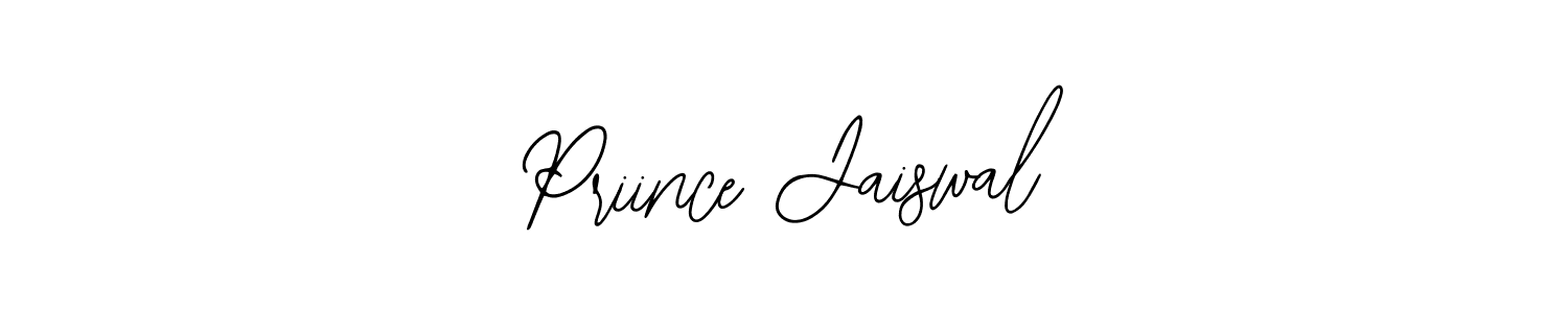 Create a beautiful signature design for name Priince Jaiswal. With this signature (Bearetta-2O07w) fonts, you can make a handwritten signature for free. Priince Jaiswal signature style 12 images and pictures png
