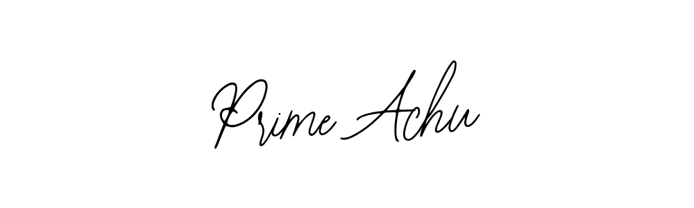 The best way (Bearetta-2O07w) to make a short signature is to pick only two or three words in your name. The name Prime Achu include a total of six letters. For converting this name. Prime Achu signature style 12 images and pictures png