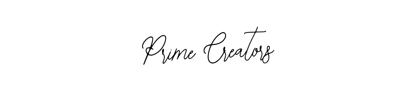 Create a beautiful signature design for name Prime Creators. With this signature (Bearetta-2O07w) fonts, you can make a handwritten signature for free. Prime Creators signature style 12 images and pictures png