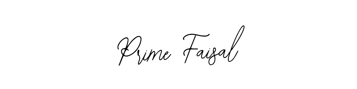 How to make Prime Faisal signature? Bearetta-2O07w is a professional autograph style. Create handwritten signature for Prime Faisal name. Prime Faisal signature style 12 images and pictures png