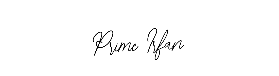 Use a signature maker to create a handwritten signature online. With this signature software, you can design (Bearetta-2O07w) your own signature for name Prime Irfan. Prime Irfan signature style 12 images and pictures png