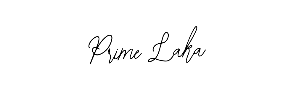if you are searching for the best signature style for your name Prime Laka. so please give up your signature search. here we have designed multiple signature styles  using Bearetta-2O07w. Prime Laka signature style 12 images and pictures png