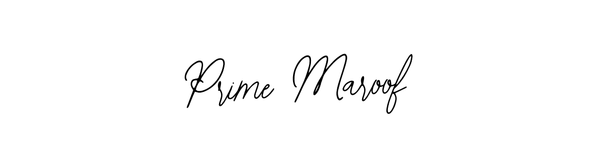 Create a beautiful signature design for name Prime Maroof. With this signature (Bearetta-2O07w) fonts, you can make a handwritten signature for free. Prime Maroof signature style 12 images and pictures png