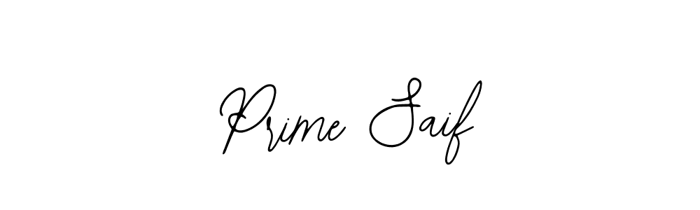 Design your own signature with our free online signature maker. With this signature software, you can create a handwritten (Bearetta-2O07w) signature for name Prime Saif. Prime Saif signature style 12 images and pictures png