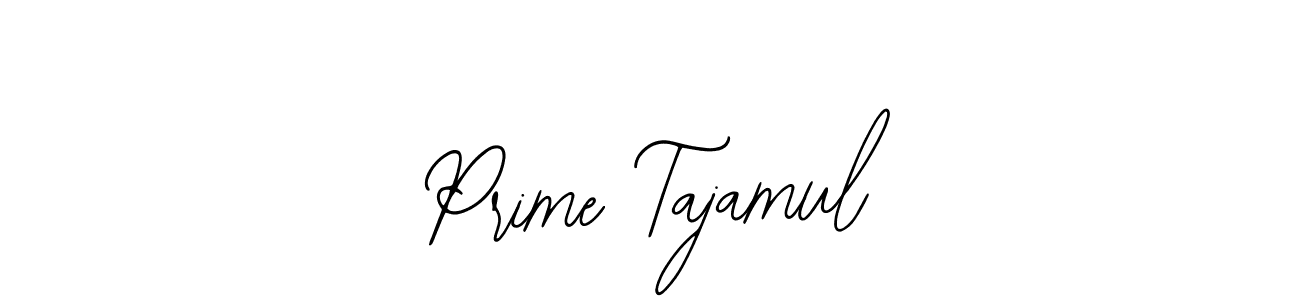 Design your own signature with our free online signature maker. With this signature software, you can create a handwritten (Bearetta-2O07w) signature for name Prime Tajamul. Prime Tajamul signature style 12 images and pictures png