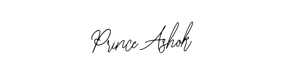 You should practise on your own different ways (Bearetta-2O07w) to write your name (Prince Ashok) in signature. don't let someone else do it for you. Prince Ashok signature style 12 images and pictures png