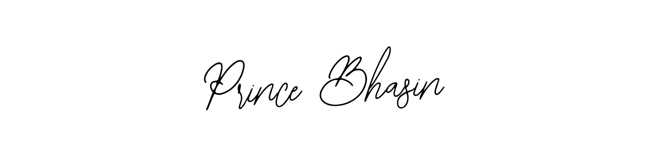 Create a beautiful signature design for name Prince Bhasin. With this signature (Bearetta-2O07w) fonts, you can make a handwritten signature for free. Prince Bhasin signature style 12 images and pictures png