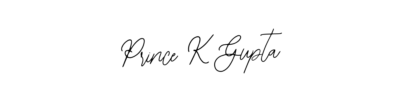 Use a signature maker to create a handwritten signature online. With this signature software, you can design (Bearetta-2O07w) your own signature for name Prince K Gupta. Prince K Gupta signature style 12 images and pictures png