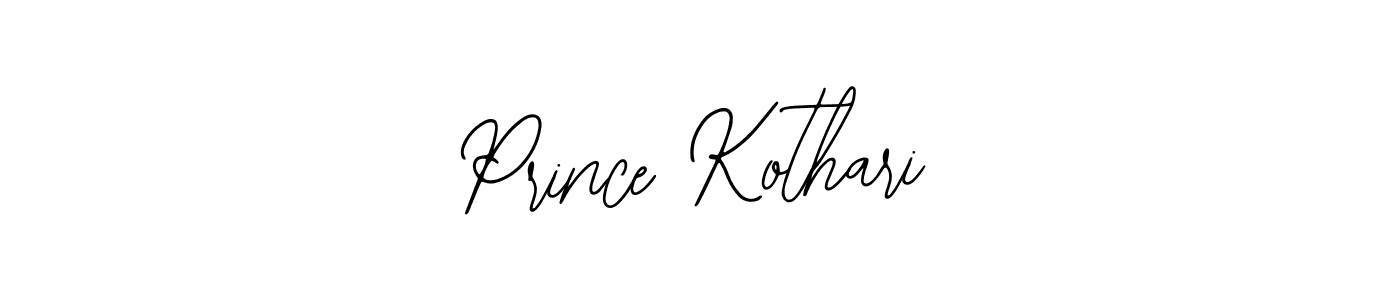 Create a beautiful signature design for name Prince Kothari. With this signature (Bearetta-2O07w) fonts, you can make a handwritten signature for free. Prince Kothari signature style 12 images and pictures png