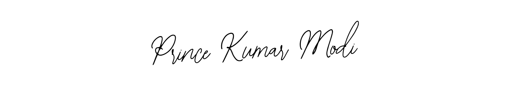 How to make Prince Kumar Modi name signature. Use Bearetta-2O07w style for creating short signs online. This is the latest handwritten sign. Prince Kumar Modi signature style 12 images and pictures png