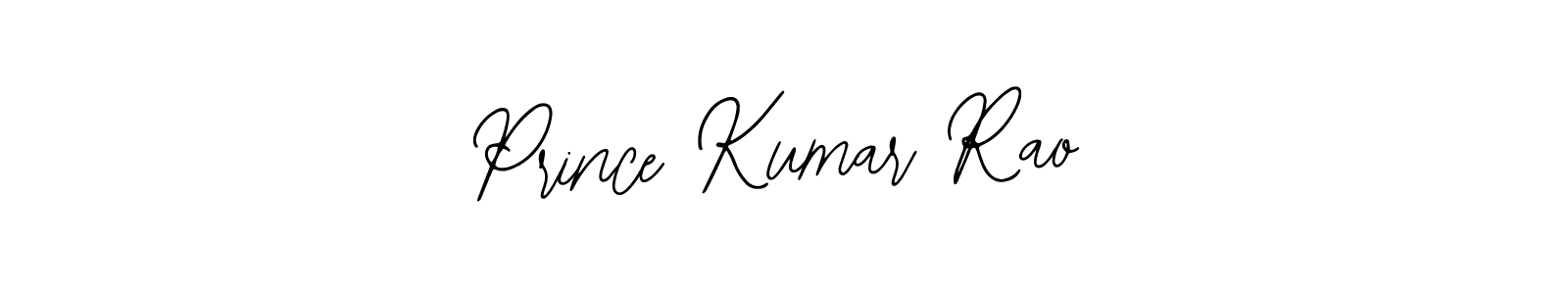 Create a beautiful signature design for name Prince Kumar Rao. With this signature (Bearetta-2O07w) fonts, you can make a handwritten signature for free. Prince Kumar Rao signature style 12 images and pictures png