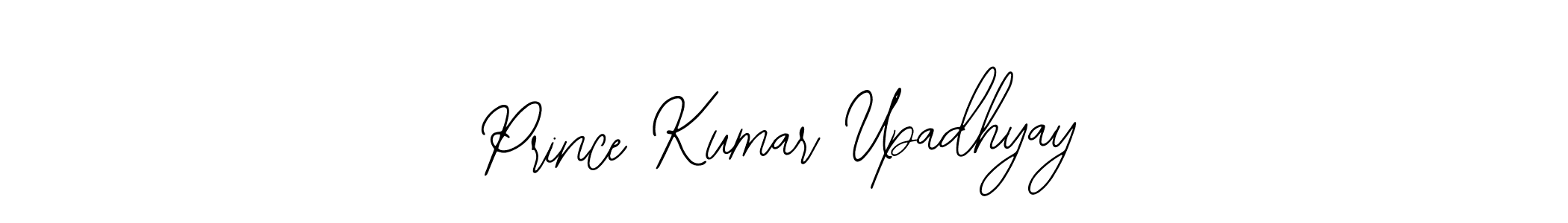 How to make Prince Kumar Upadhyay name signature. Use Bearetta-2O07w style for creating short signs online. This is the latest handwritten sign. Prince Kumar Upadhyay signature style 12 images and pictures png